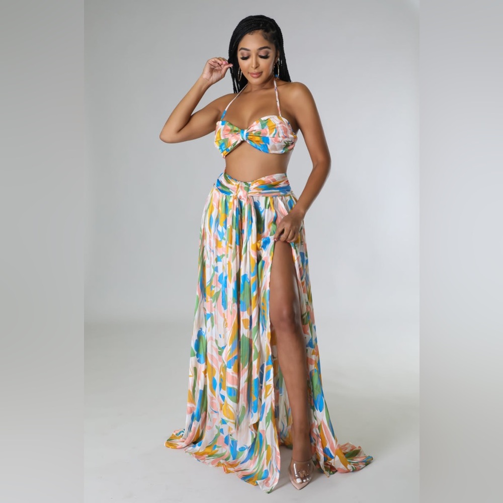 Two Piece Vibrant Set